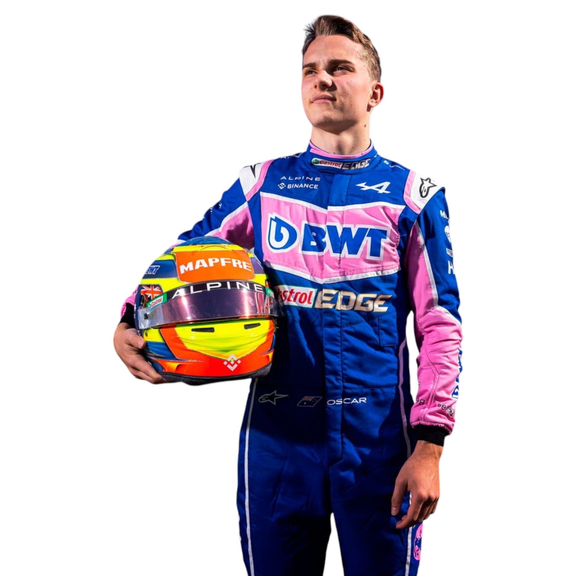 2022 Oscar Piastri BWT Alpine F1 Race Suit Ex Race Gear
