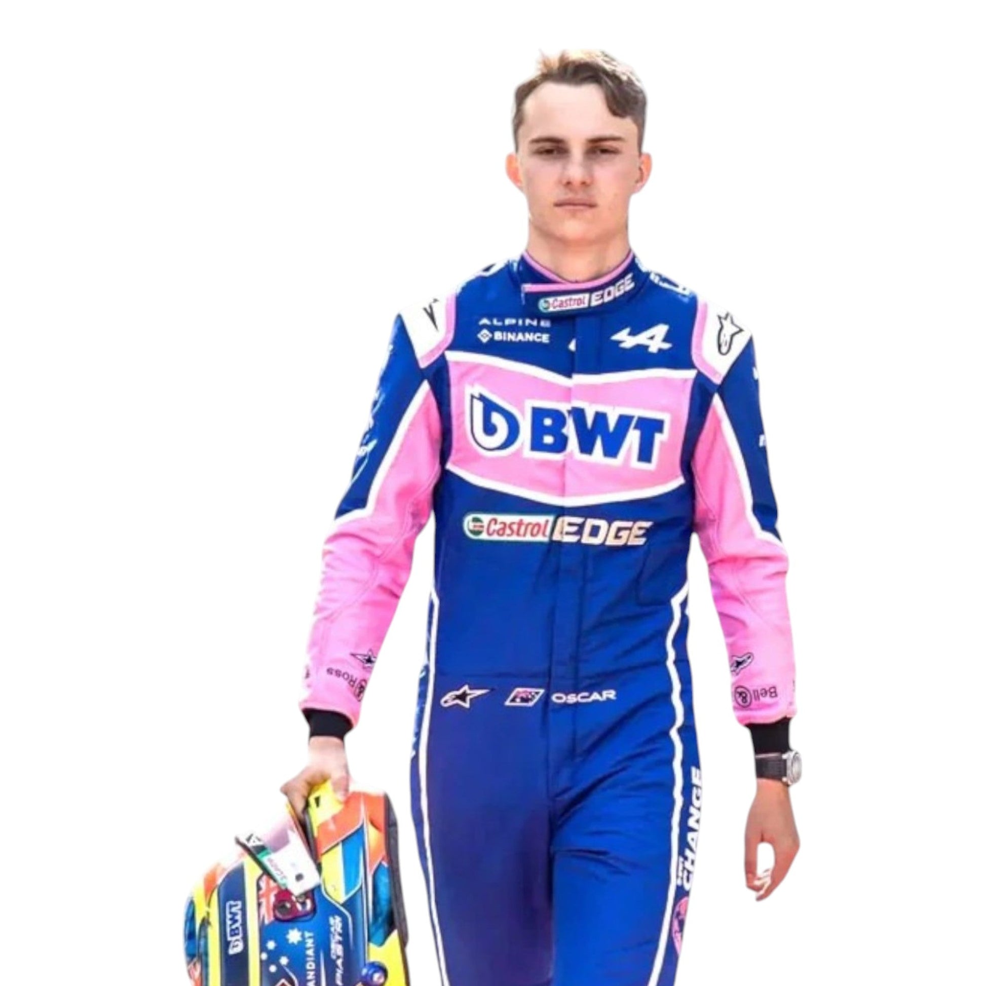 2022 Oscar Piastri BWT Alpine F1 Race Suit Ex Race Gear