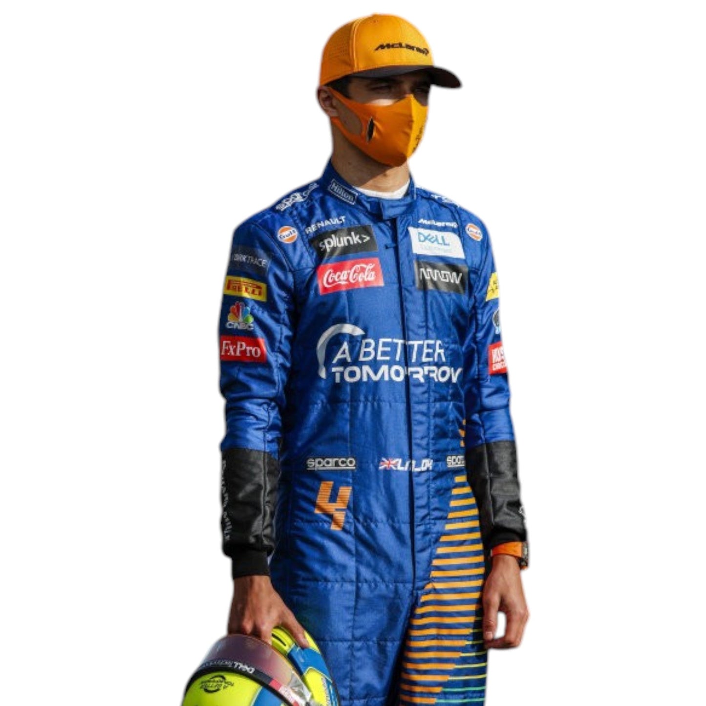 2020 Lando Norris McLaren Formula One Team Race Suit Ex Race Gear