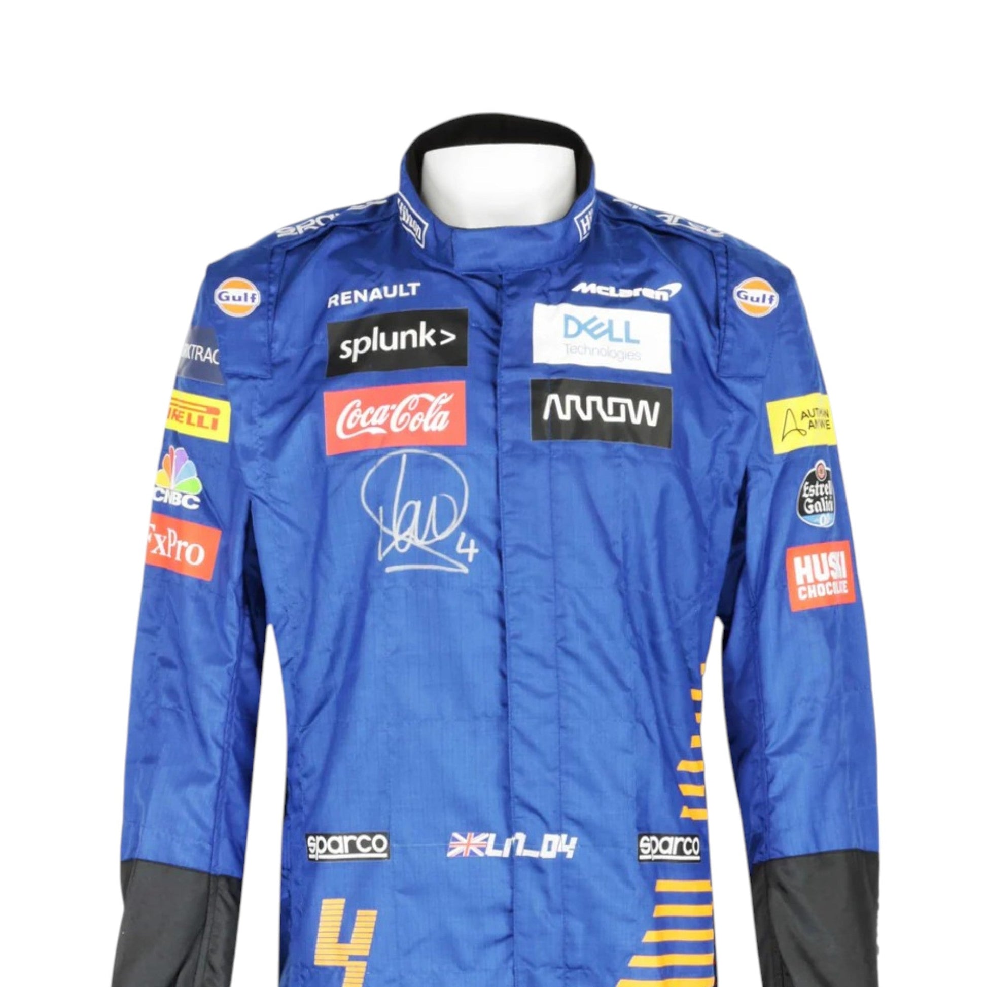 2020 Lando Norris McLaren Arrow Promo Formula 1 Suit Ex Race Gear