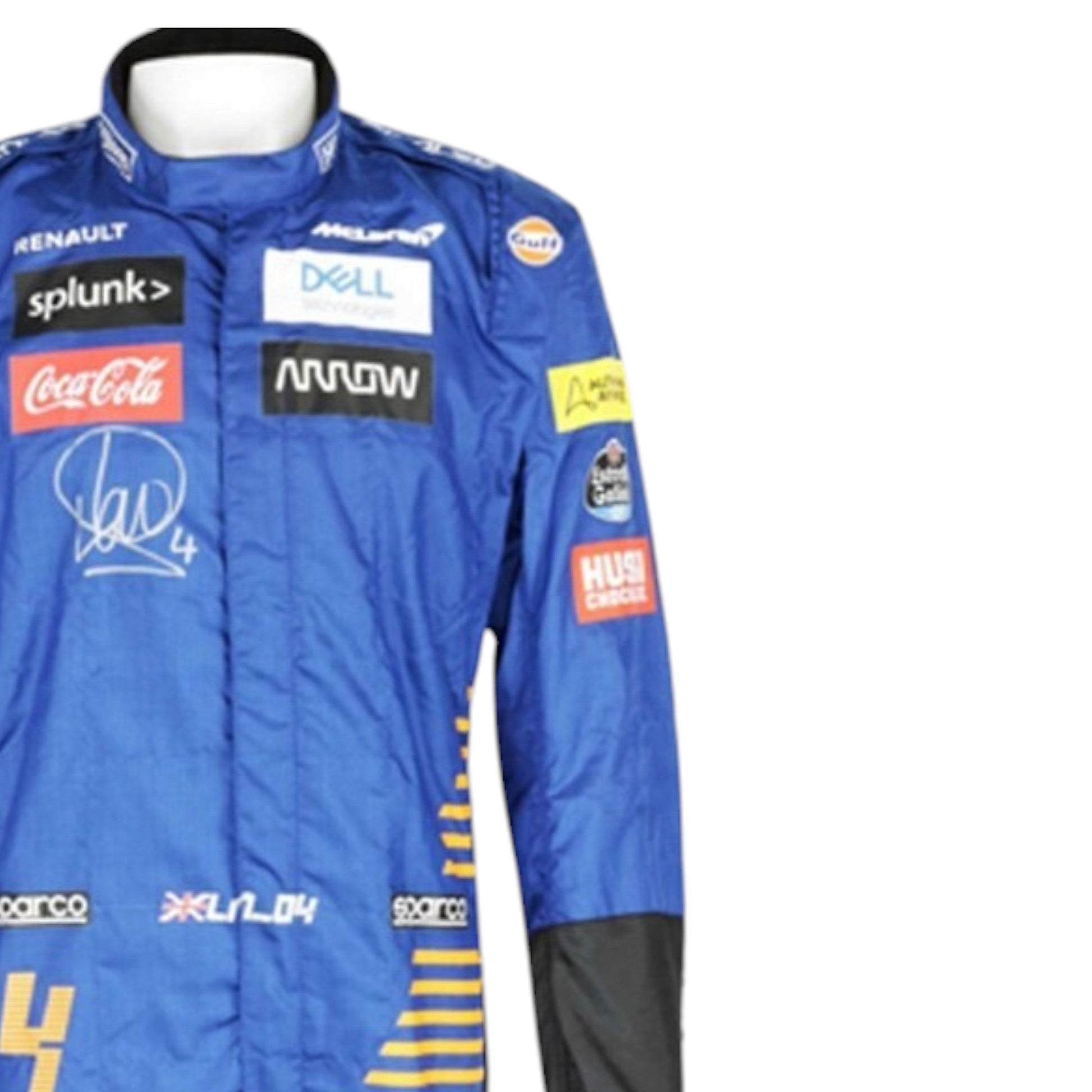 2020 Lando Norris McLaren Arrow Promo Formula 1 Suit Ex Race Gear