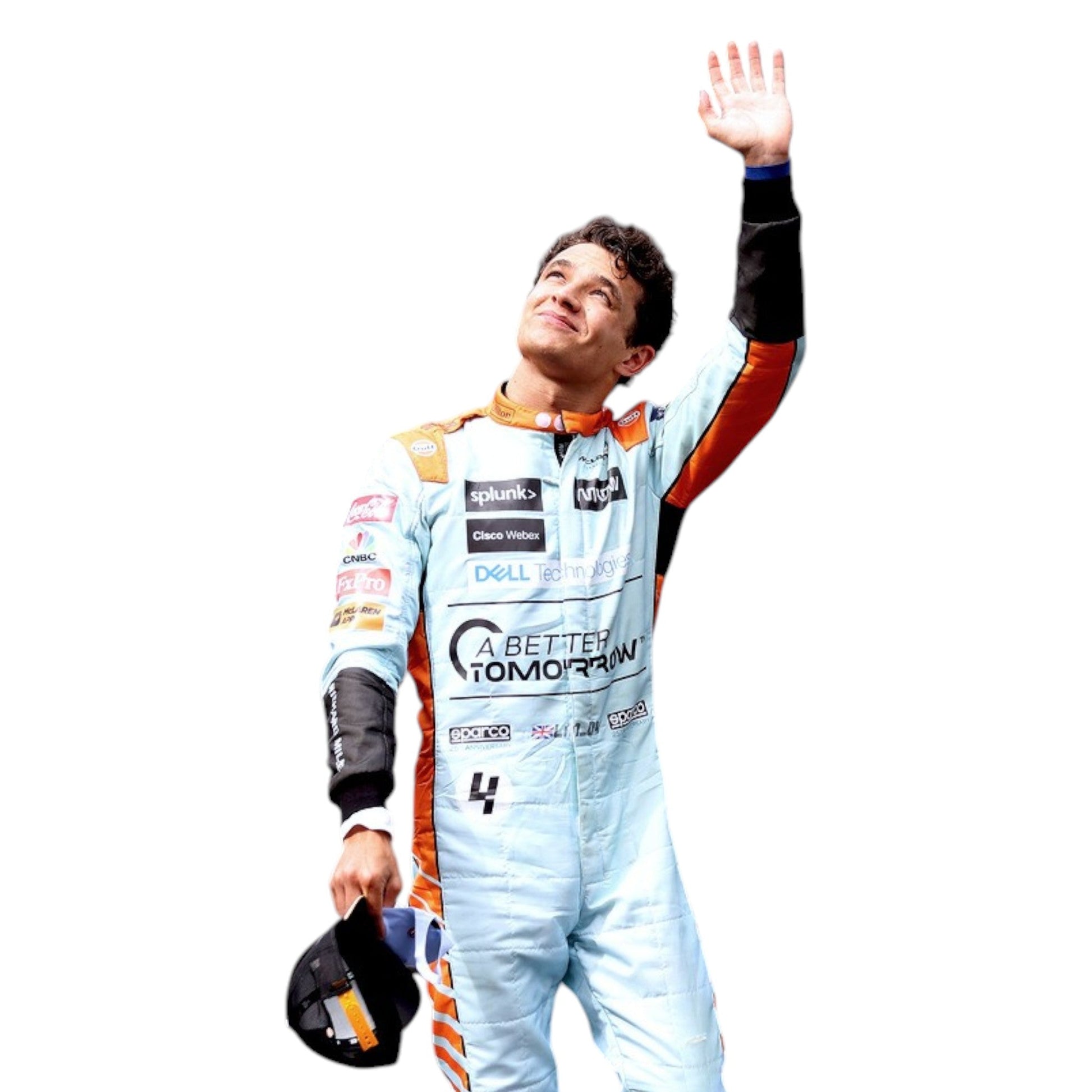 2021 Lando Norris McLaren F1 Race Suit - Monaco GP Ex Race Gear