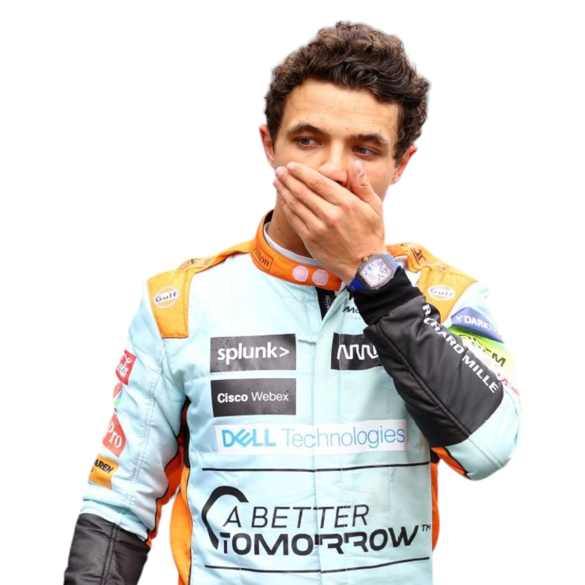 2021 Lando Norris McLaren F1 Race Suit - Monaco GP Ex Race Gear