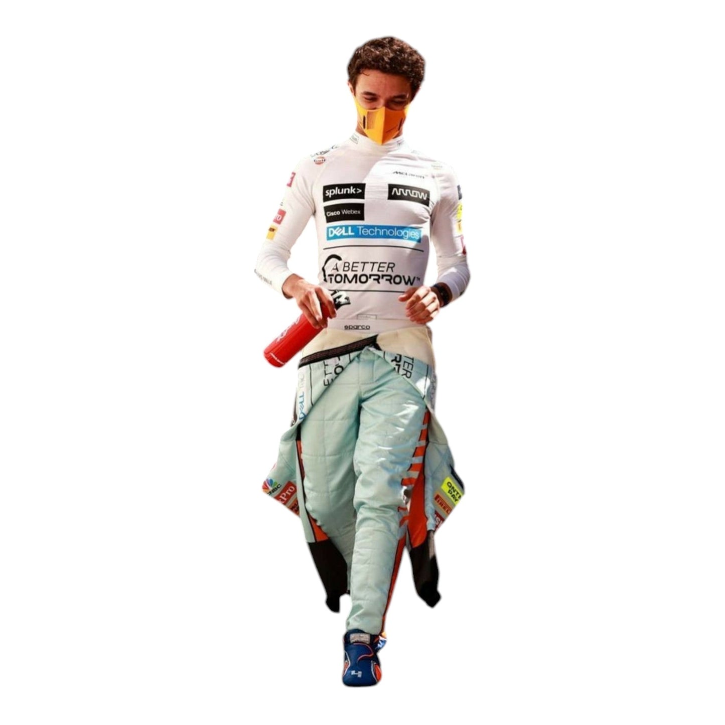 2021 Lando Norris McLaren F1 Race Suit - Monaco GP Ex Race Gear