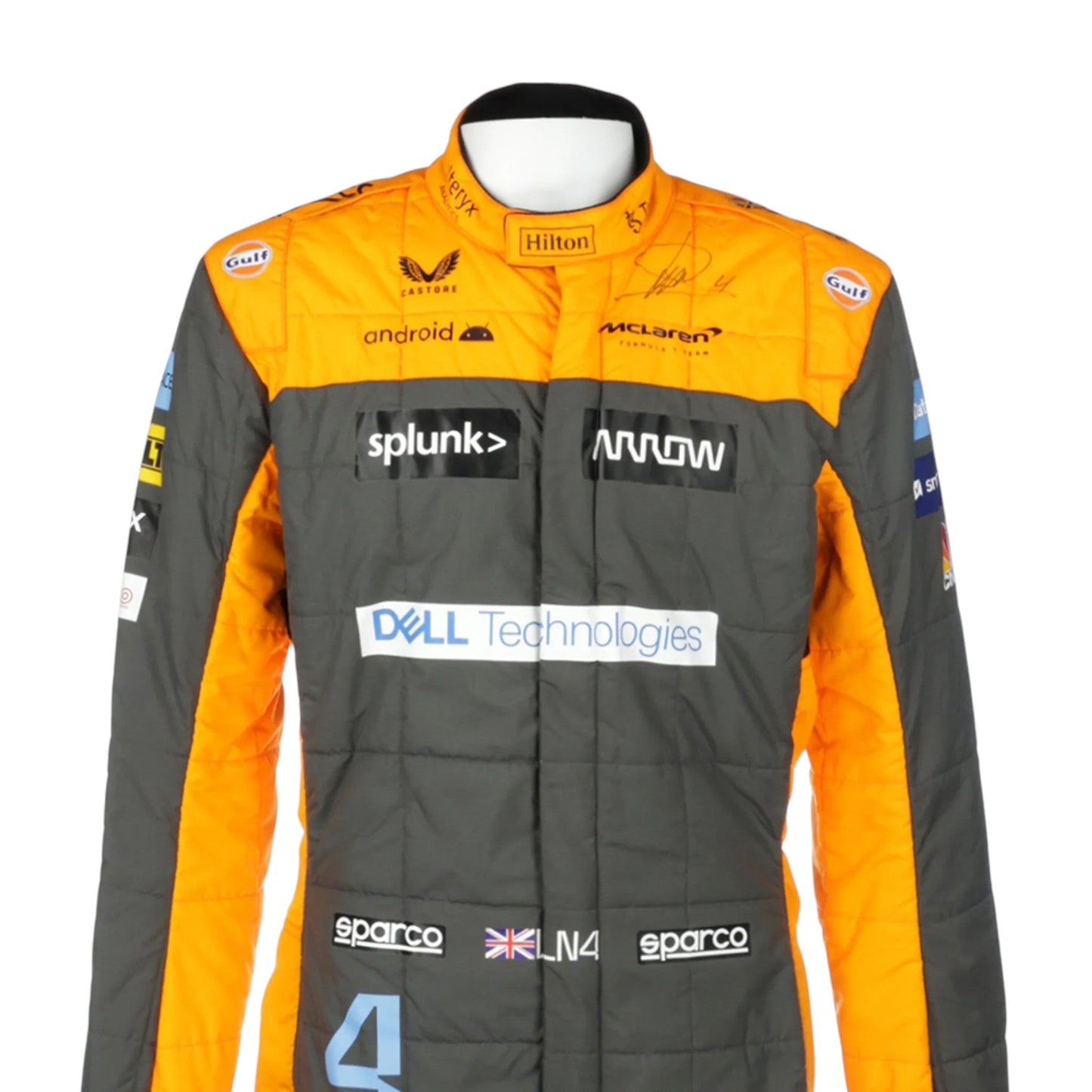 2022 Lando Norris McLaren F1 Suit Ex Race Gear