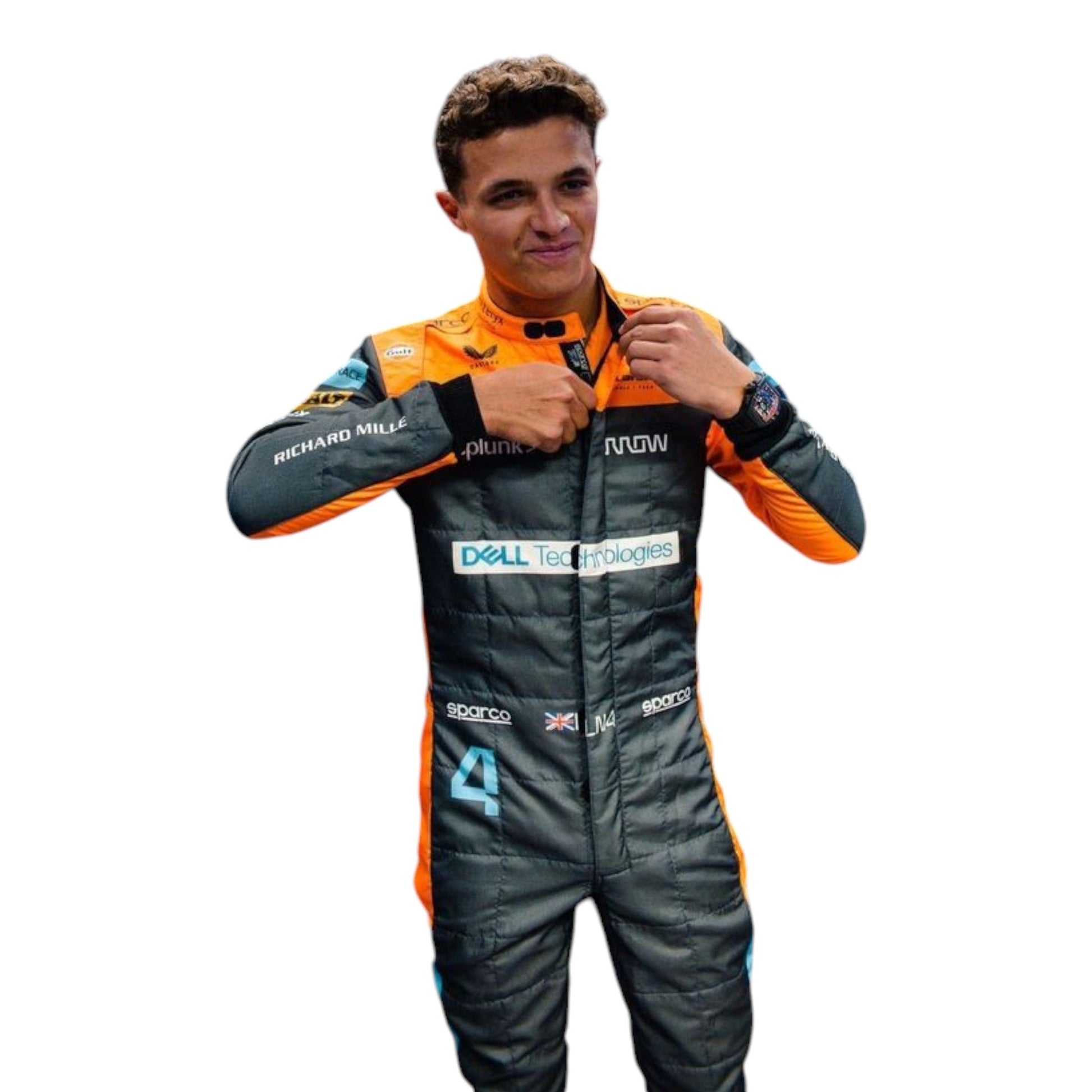 2022 Lando Norris McLaren F1 Suit Ex Race Gear