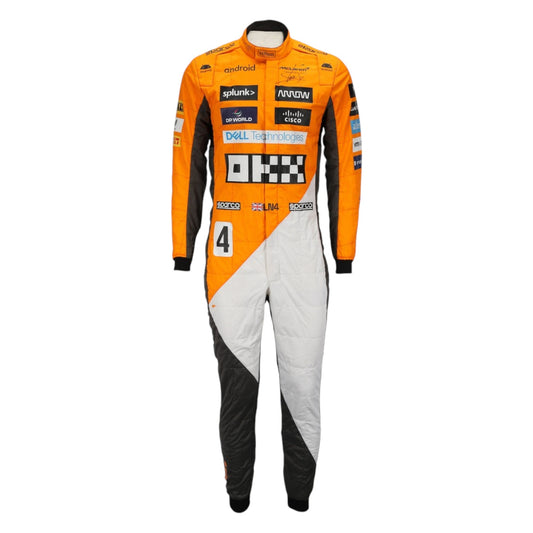 2023 Lando Norris Mcleran F1 Team Race Suit-Spanish GP Ex Race Gear