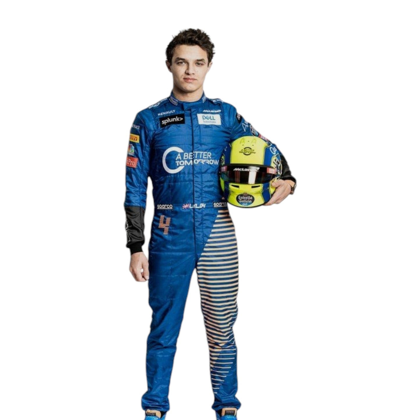2020 Lando Norris McLaren Formula One Team Race Suit Ex Race Gear
