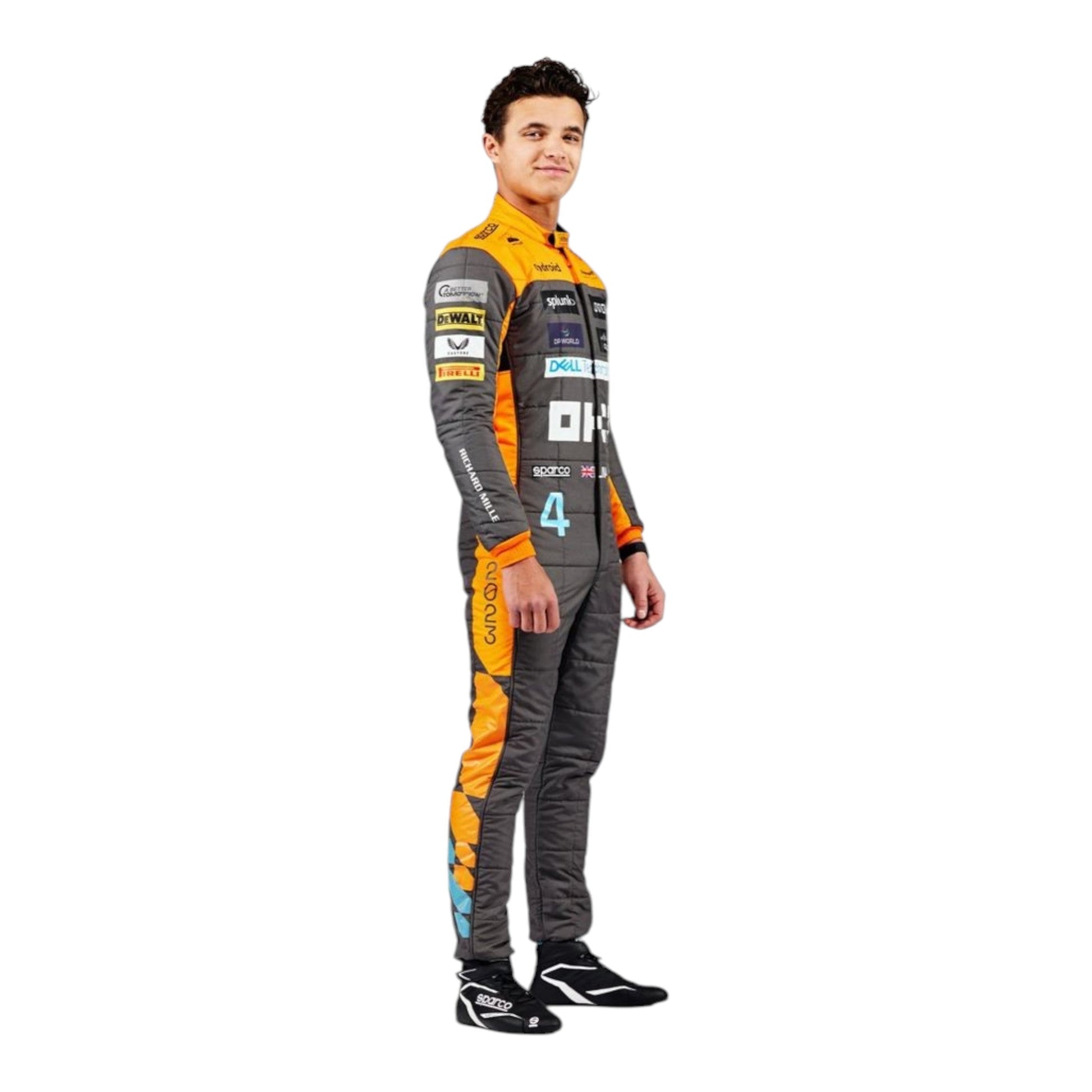 2023 Lando Norris McLaren F1 Team Replica Racing Suit Ex Race Gear