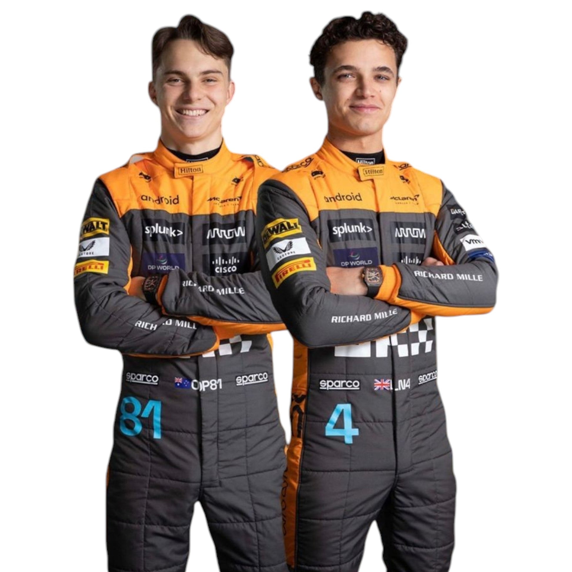 2023 Lando Norris McLaren F1 Team Replica Racing Suit Ex Race Gear