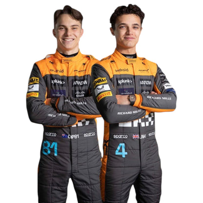 2023 Lando Norris McLaren F1 Team Replica Racing Suit Ex Race Gear