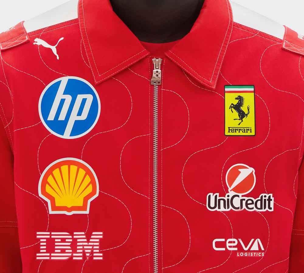 Scuderia Ferrari HP 2025 Monza Limited Edition Team Replica Jacket - Ex Race Gear