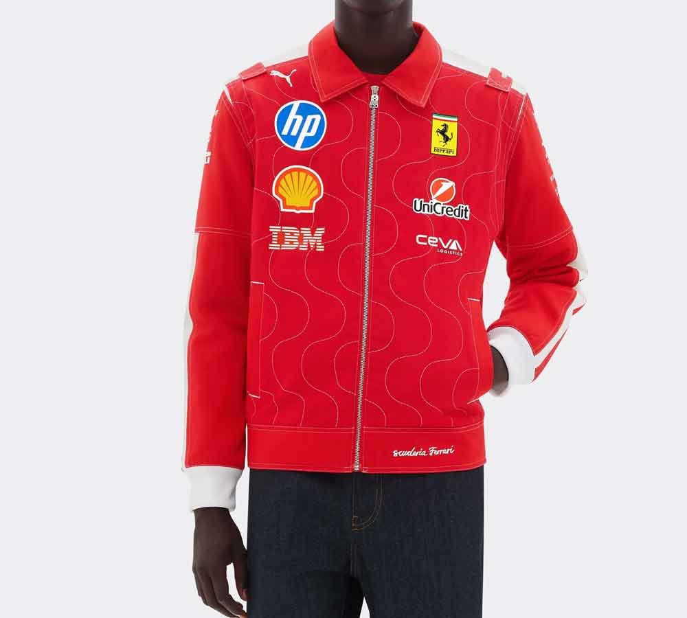 Scuderia Ferrari HP 2025 Monza Limited Edition Team Replica Jacket - Ex Race Gear