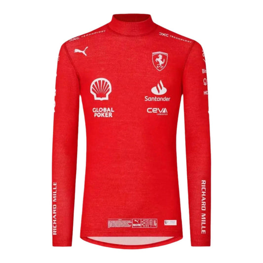 Scuderia Ferrari Charles Leclerc F1 PRO Undersuit Top - Joshua Vides - Ex Race Gear