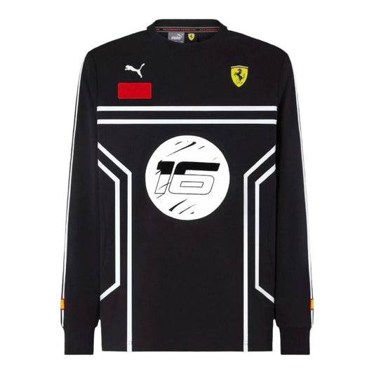 Scuderia Ferrari Puma Charles Leclerc jersey - Joshua Vides - Ex Race Gear