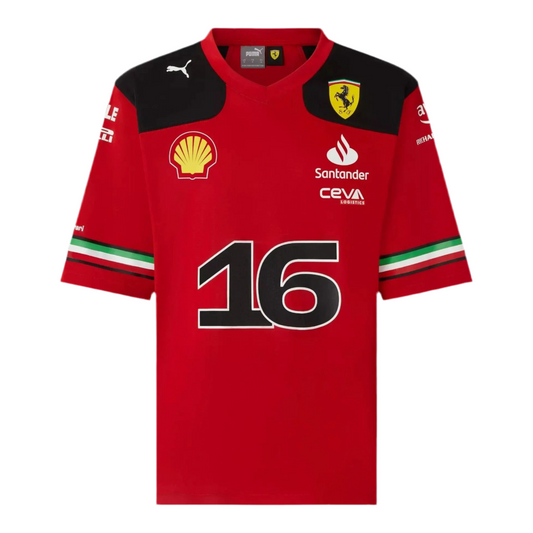Scuderia Ferrari Replica Charles Leclerc American football jersey - Austin Special Edition - Ex Race Gear