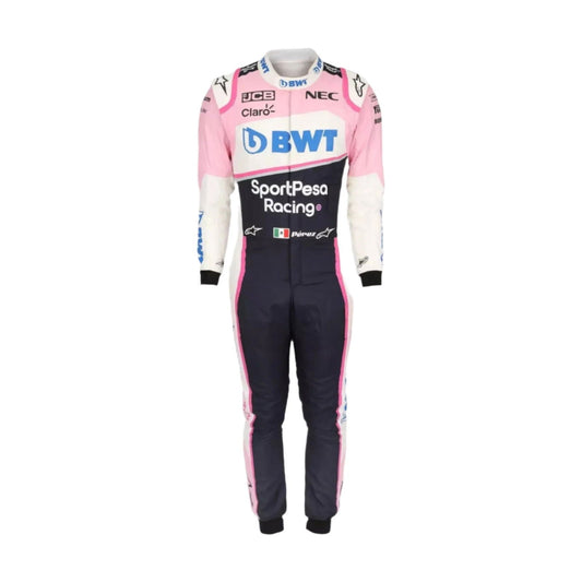 Sergio Pérez 2019 Racing Point F1 Team Race Suit - Ex Race Gear