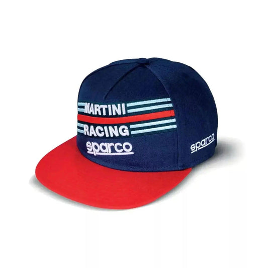 Sparco Cap Flat Visor Martini Racing - Speedxcrafts