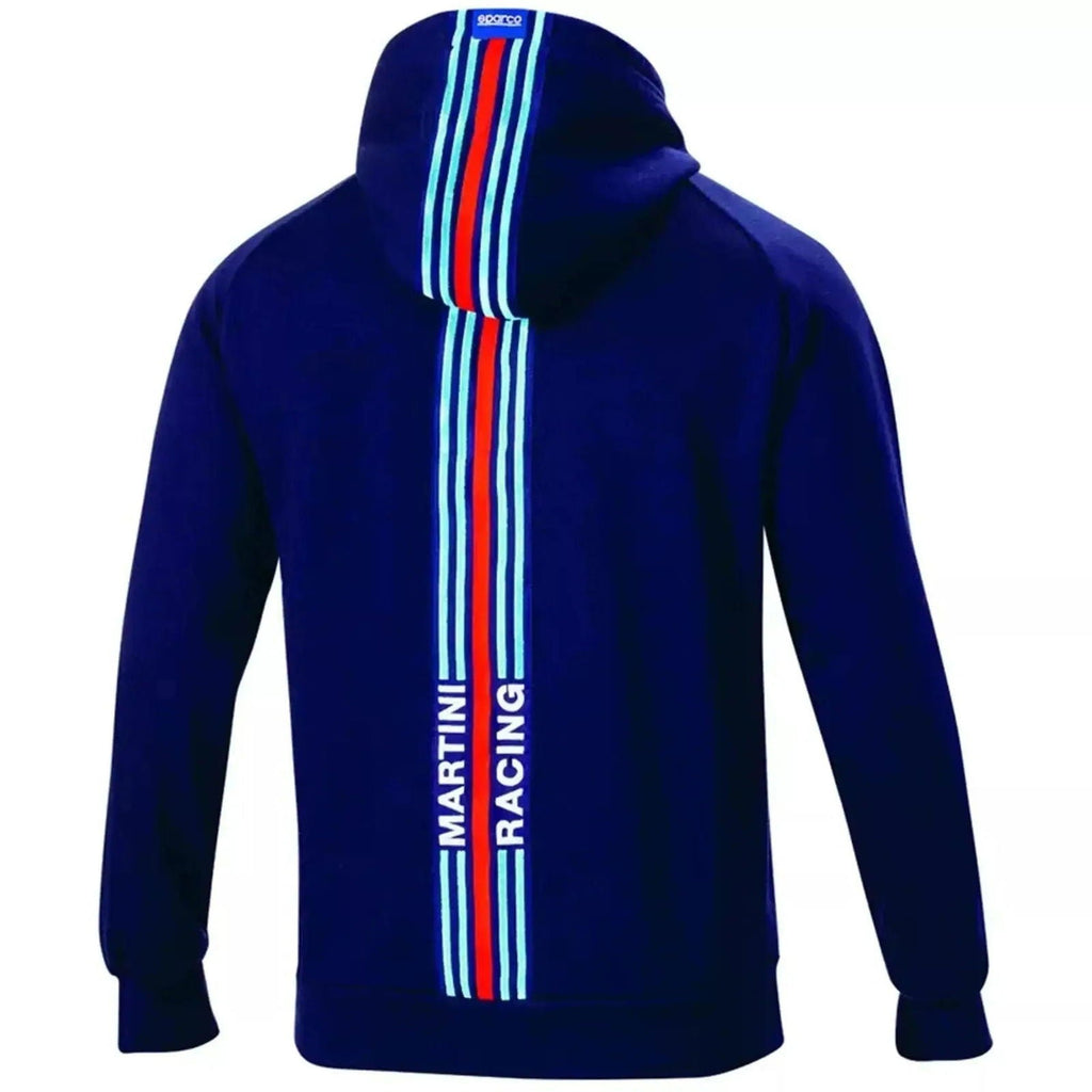 Sparco Hoodie Big Stripes Martini-R | Ex Race Gear