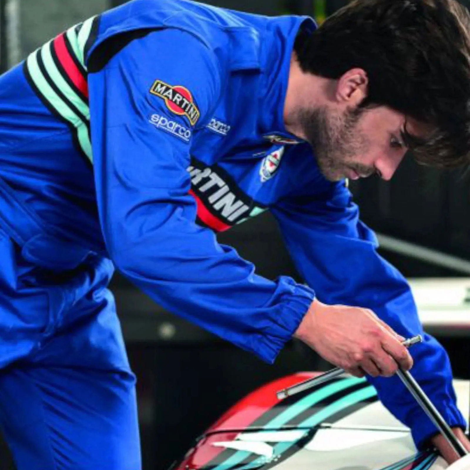 Sparco Martini Racing MS-4 Mechanic Suit | Official Motorsport Apparel - Ex Race Gear
