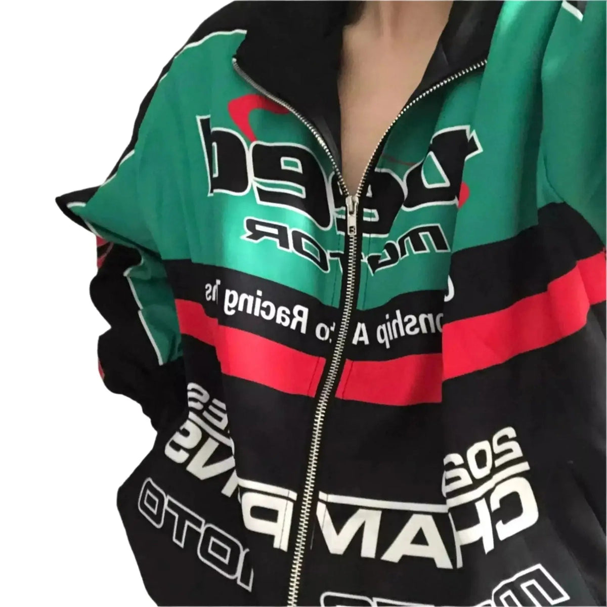 Speed Motor Green F1 Racing Jacket - Stylish Motorsport Gear