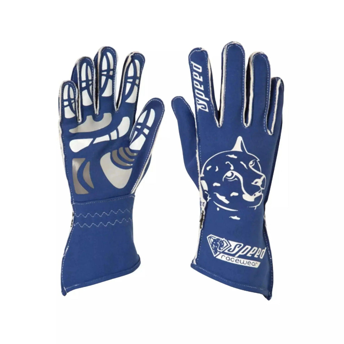 Speed gloves melbourne G-2 blue/ white | Ex Race Gear