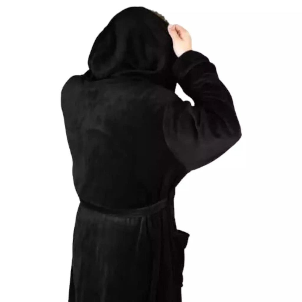 Unisex Fleece Hooded Bathrobes - Ex Race Gear