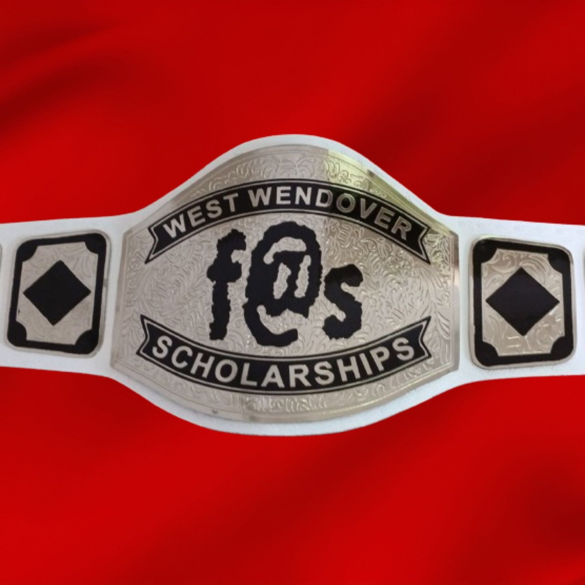 Custom Name and FAS Logo Wrestling Championship Belt poshleathers-14b7