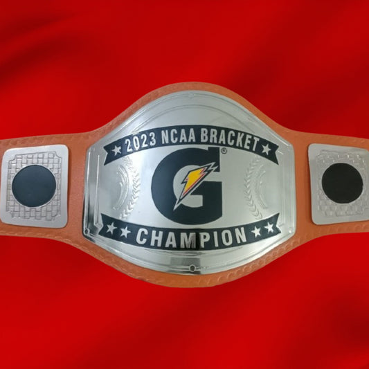 Custom Name and G Spark Logo Wrestling Championship Belt poshleathers-14b7