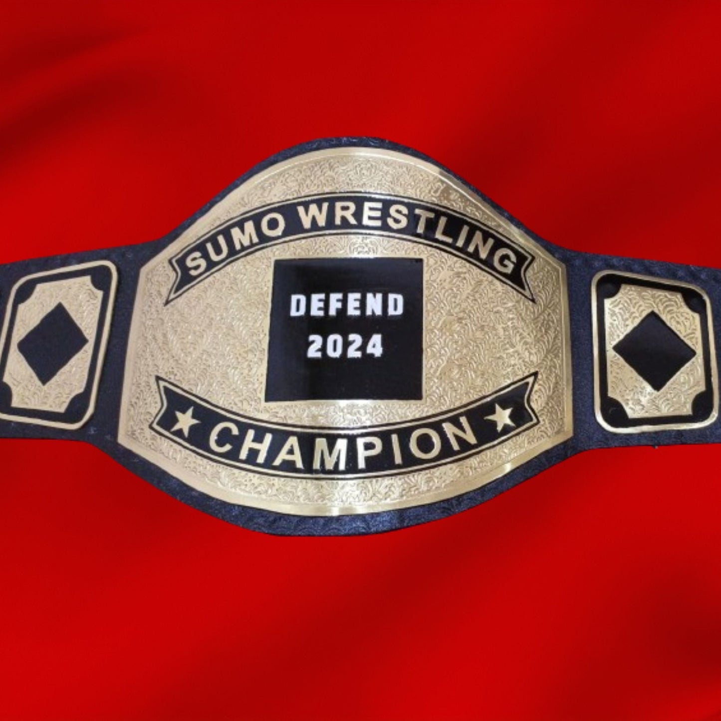 Custom Name and Defend Title 2024 Wrestling Championship Belt poshleathers-14b7