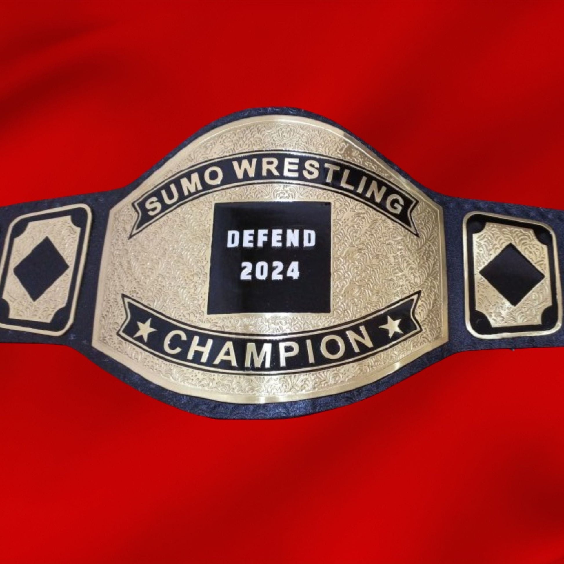Custom Name and Defend Title 2024 Wrestling Championship Belt poshleathers-14b7