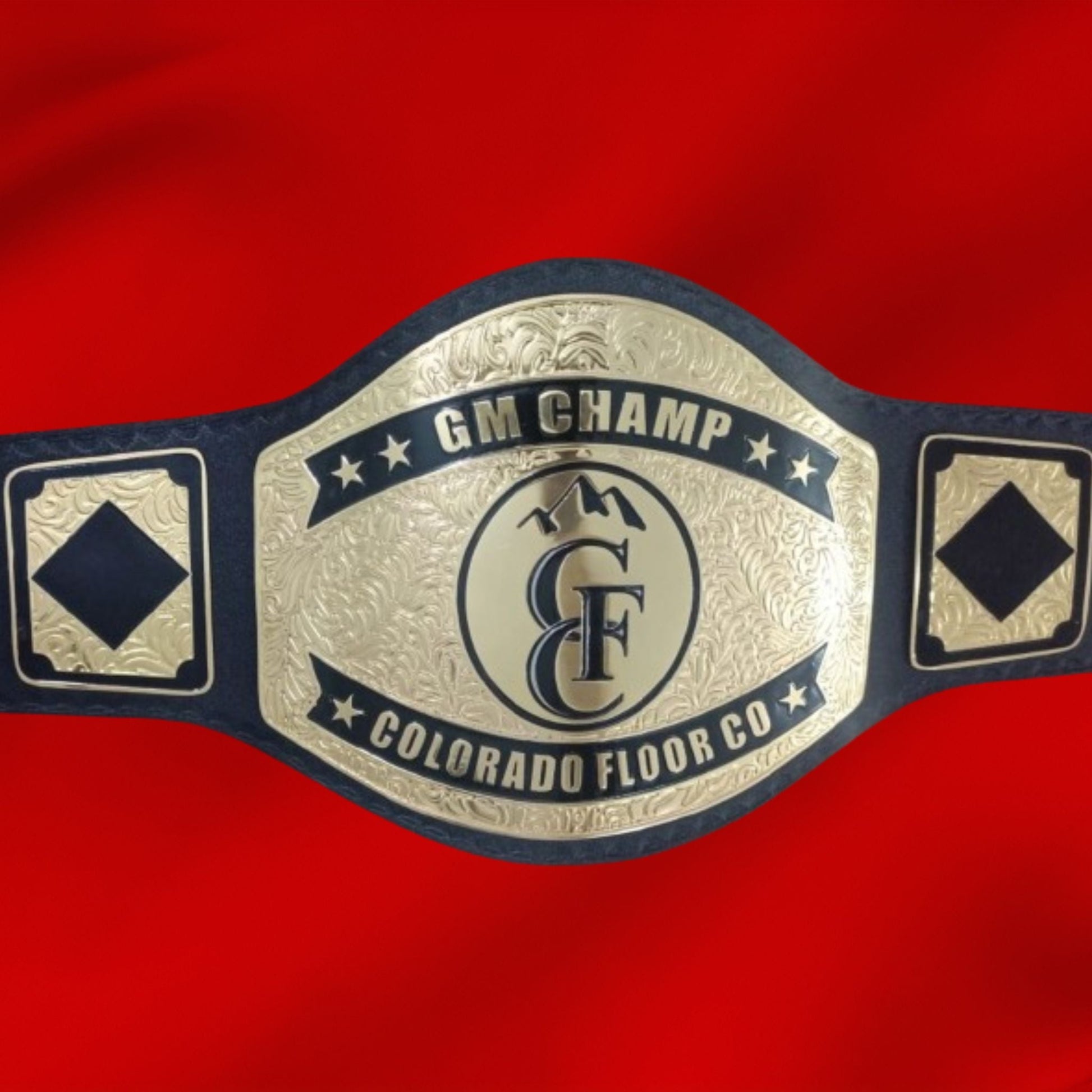 Custom CFC Logo Wrestling Championship Belt poshleathers-14b7