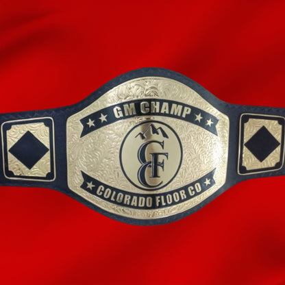 Custom CFC Logo Wrestling Championship Belt poshleathers-14b7