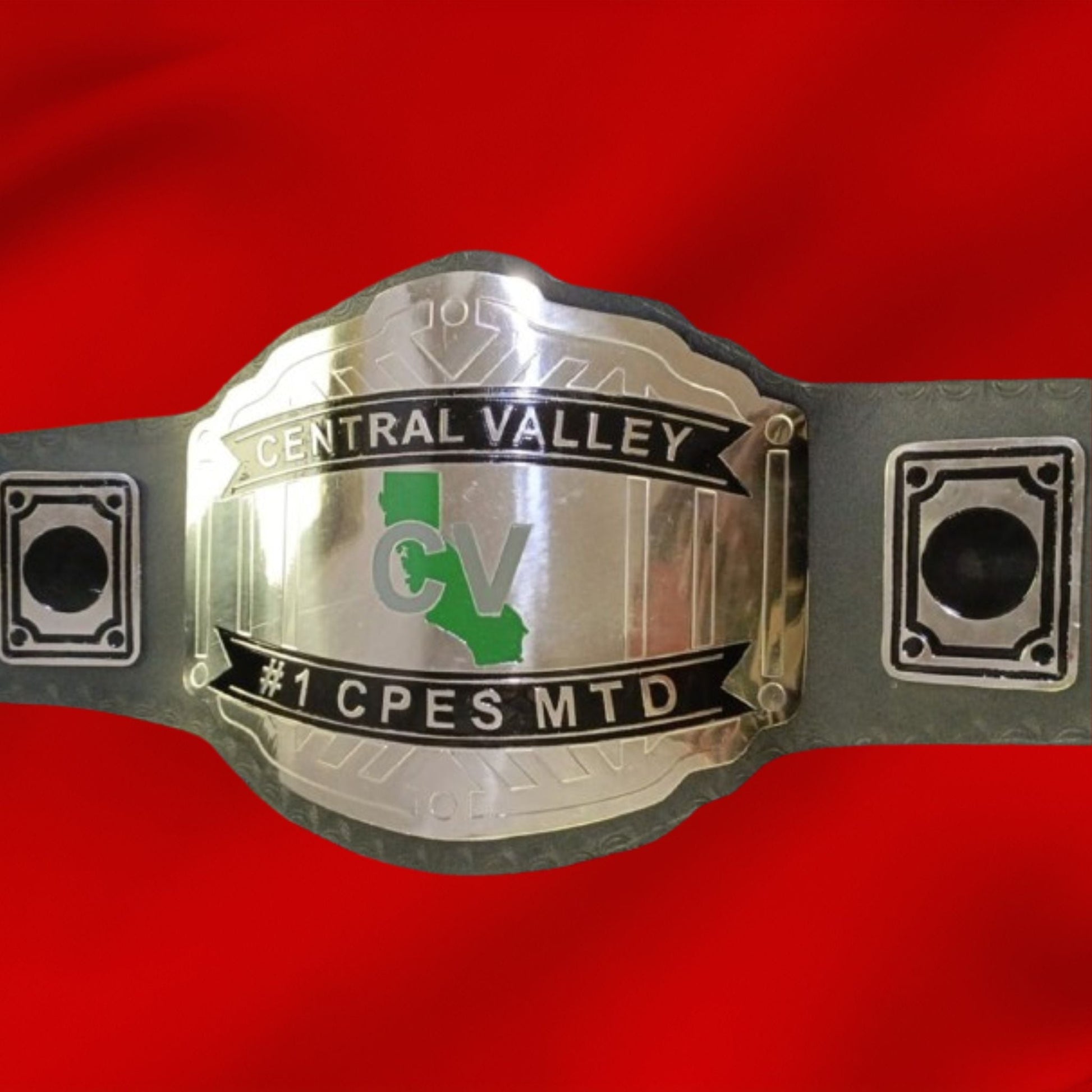 Custom Name And Central Valley Map Logo Wrestling Championship Belt poshleathers-14b7
