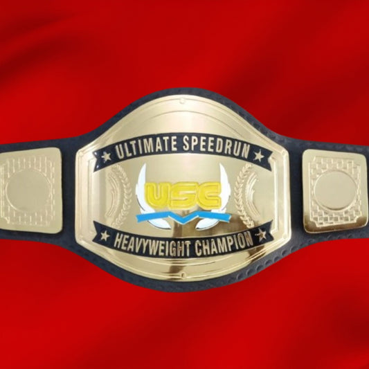 Custom Name and USC Logo Wrestling Championship Belt poshleathers-14b7