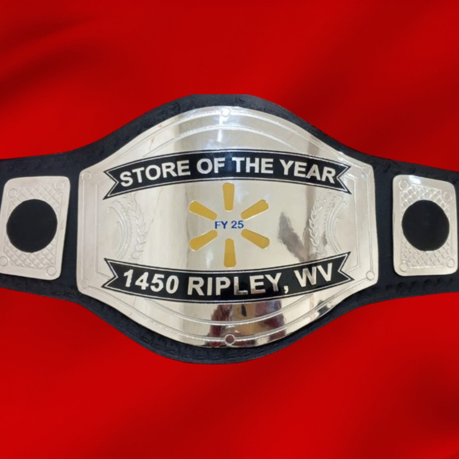 Custom Name and FY 25 Fan Wings Logo Wrestling Championship Belt poshleathers-14b7