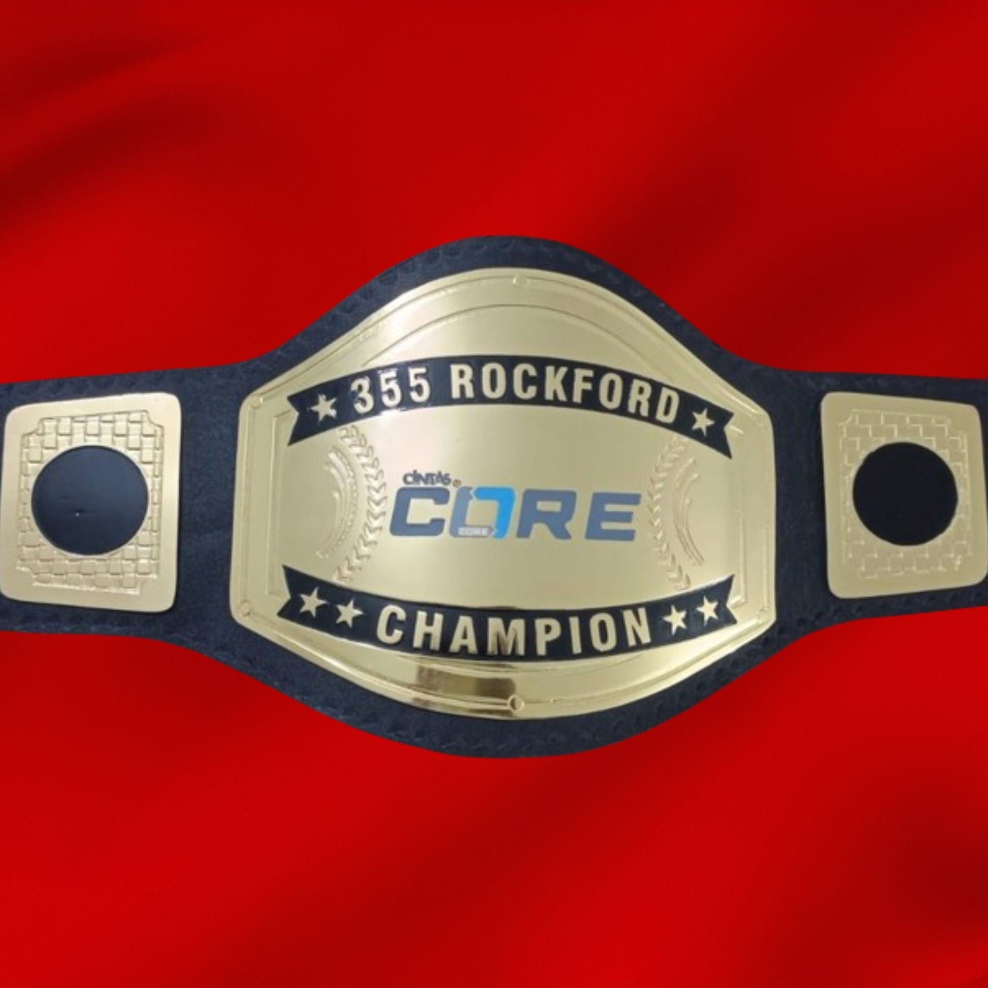 Custom CORE Logo Wrestling Championship Belt poshleathers-14b7