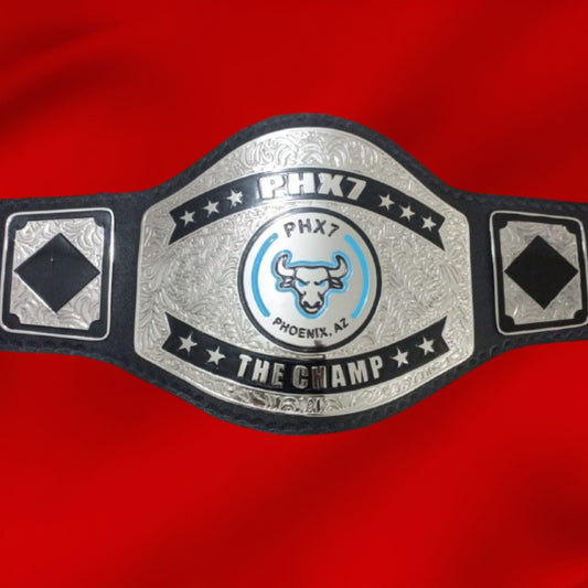 Custom Bull Head Wrestling Championship Belt poshleathers-14b7