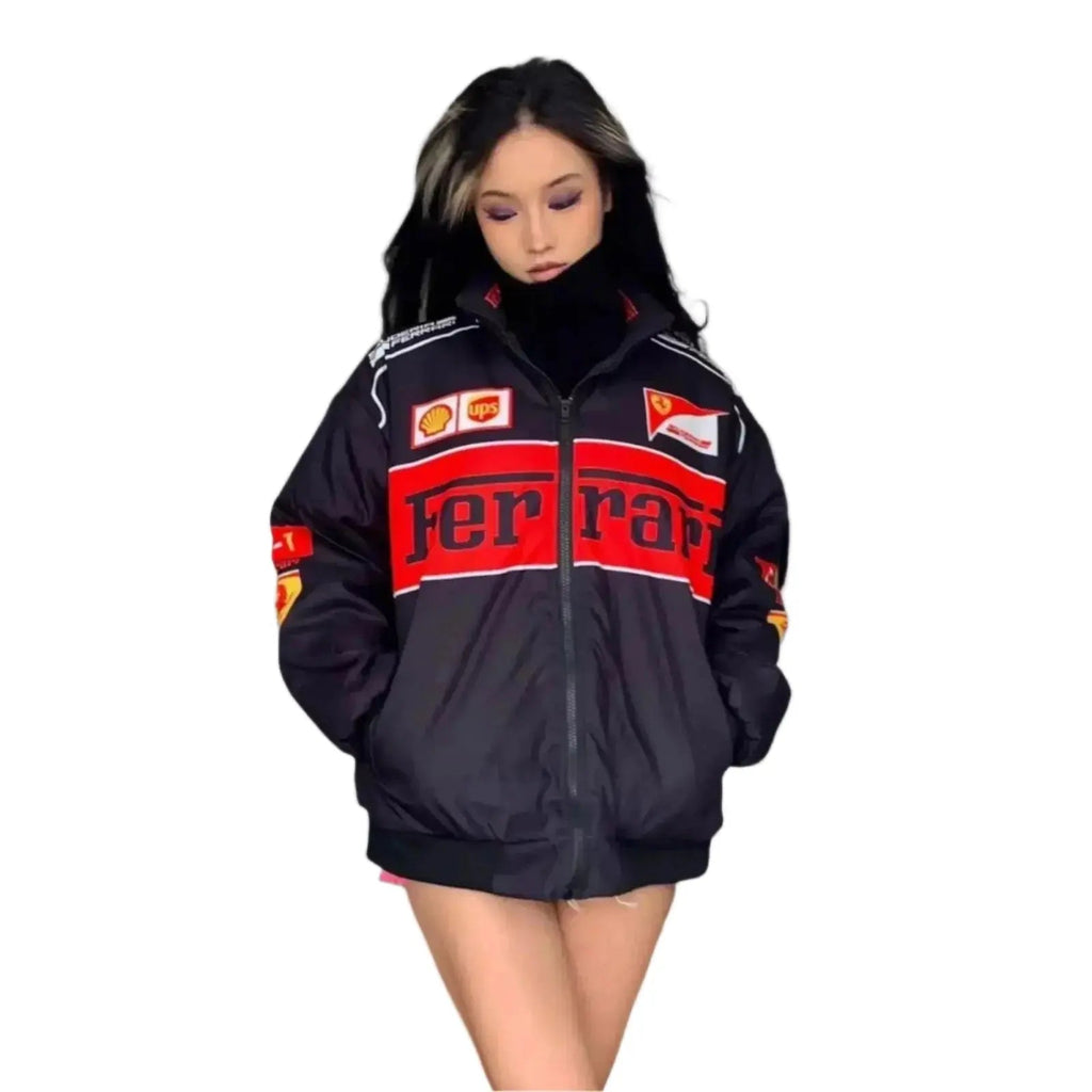 Vintage Unisex Formula 1 Jacket - Classic Racing Style and Comfort - Ex Race Gear
