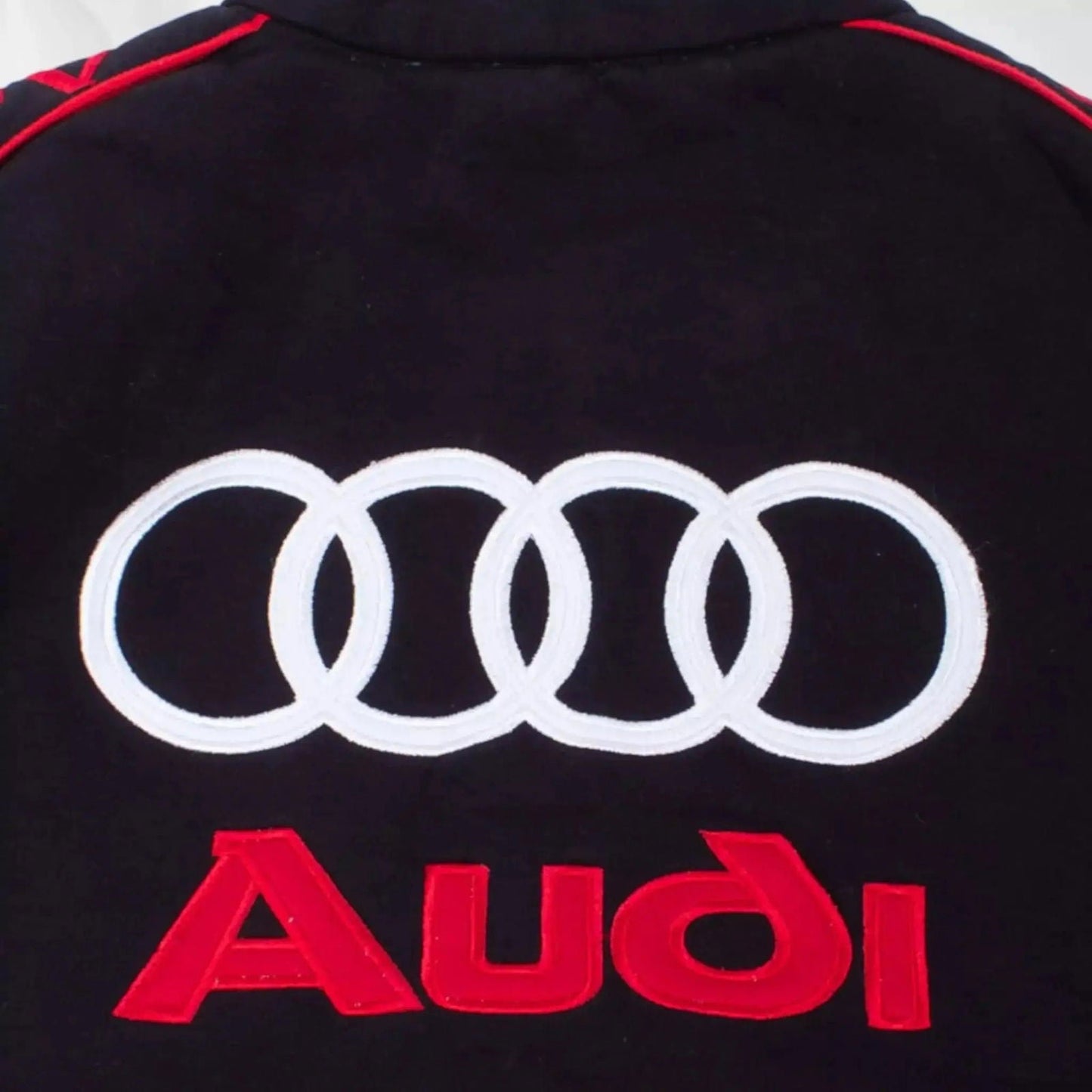 Vintage Audi Racing Bomber Jacket - Ex Race Gear