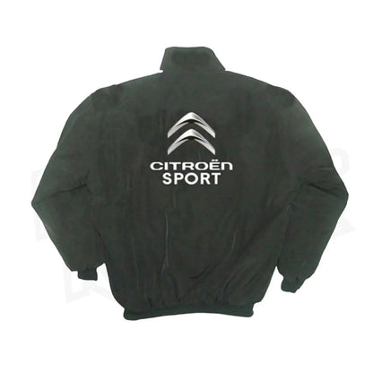 Vintage Citroen F1 Racing Embroidered Bomber Jacket - Ex Race Gear