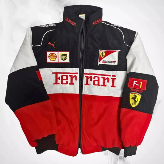 Vintage Ferrari Formula 1 Racing Jacket - Ex Race Gear