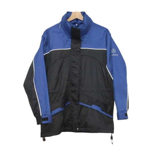 Vintage Mercedes Benz F1 Waterproof Hooded Jacket - Ex Race Gear