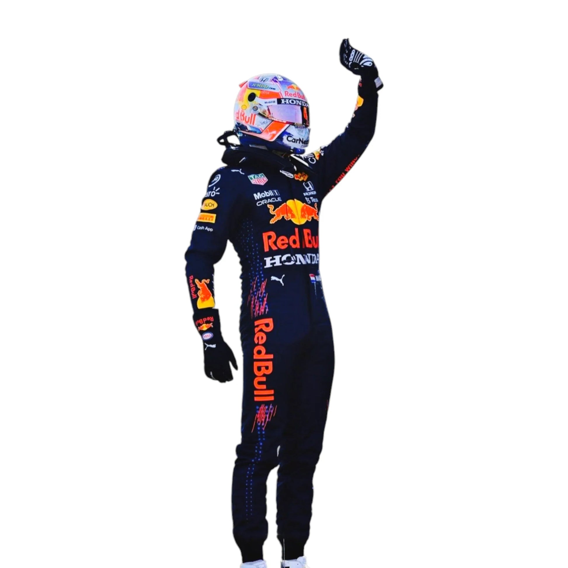 2021 Max Verstappen Red Bull F1 Race Suit Ex Race Gear