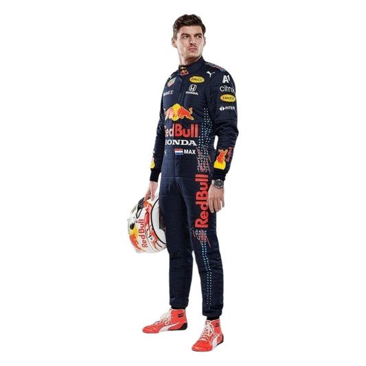 2021 Max Verstappen Red Bull F1 Race Suit Ex Race Gear