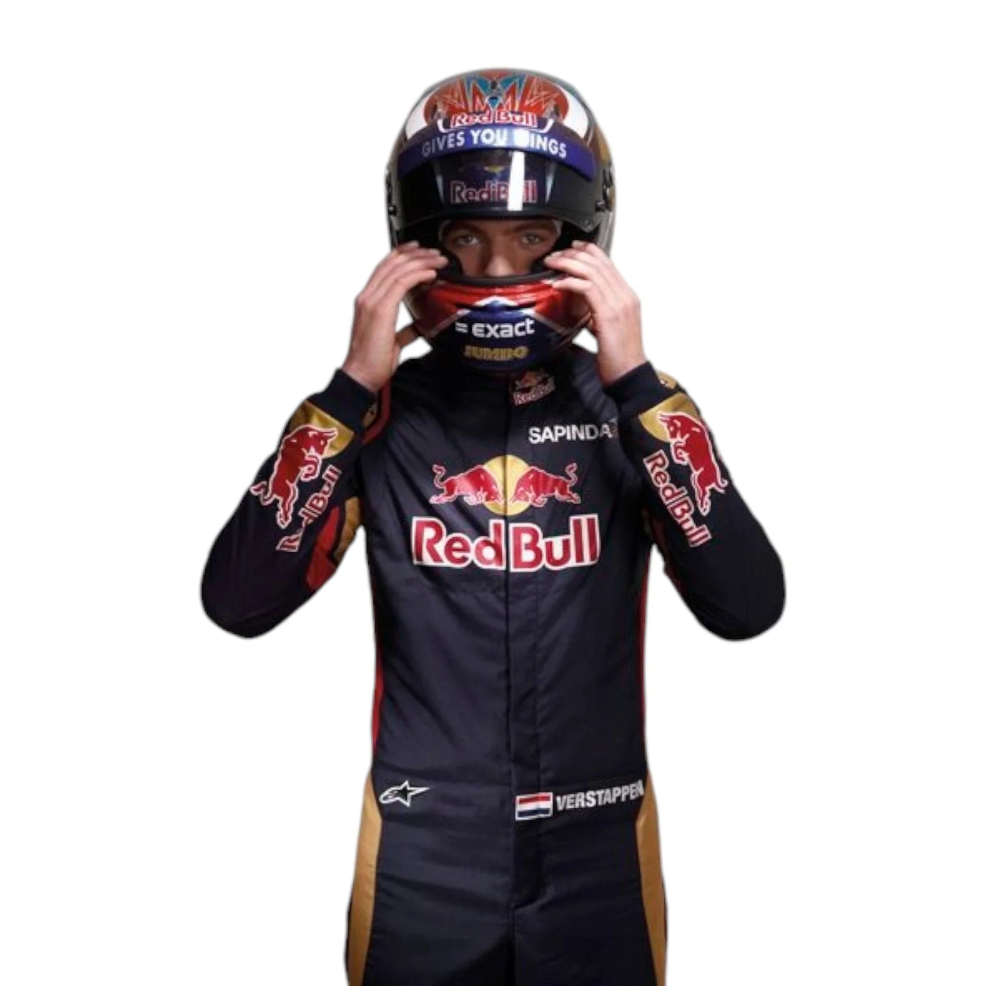 2015 Max Verstappen Red Bull Racing F1 Suit Rustle Racewears
