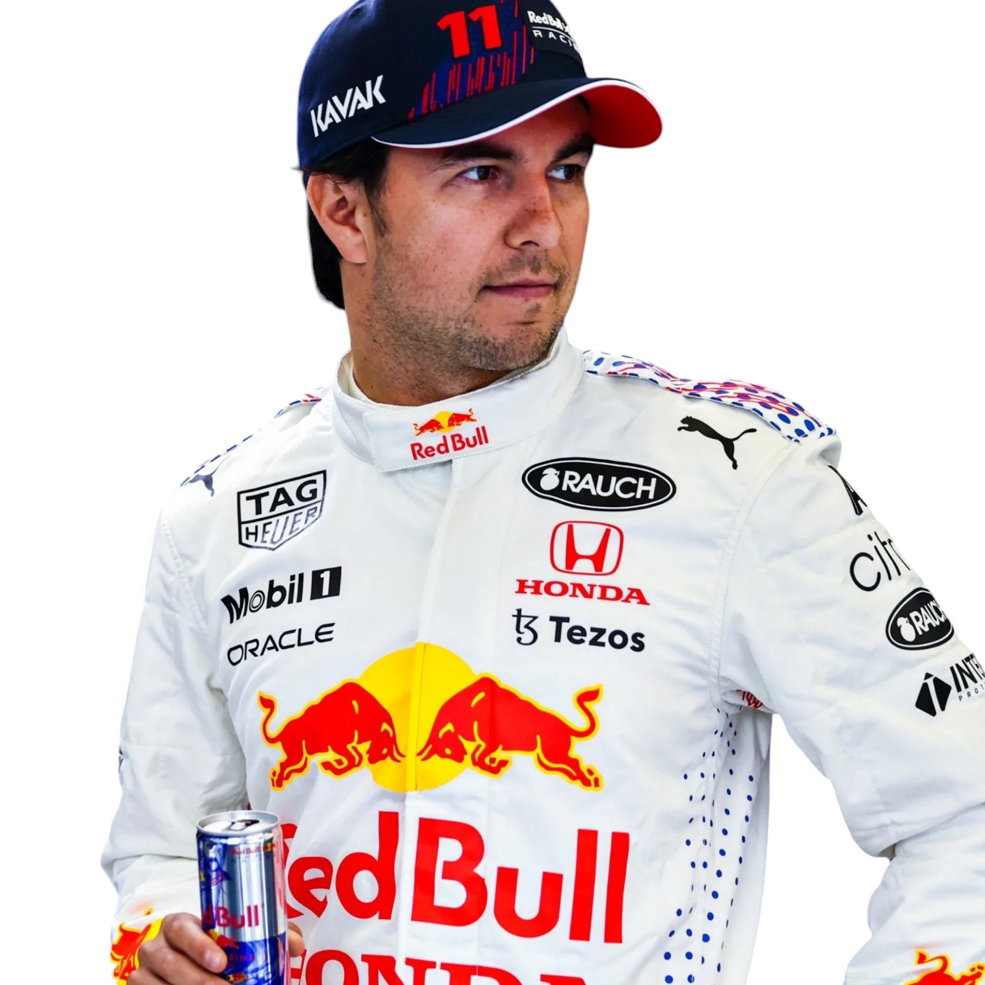 2021 Sergio Perez Red Bull Unveil Special Turkish Gp Race Suit Ex Race Gear