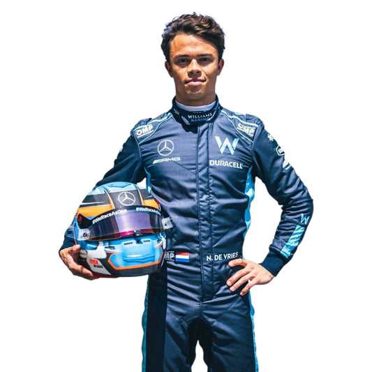 2022 Nyck De Vries Williams F1 Racing Suit Replica Ex Race Gear