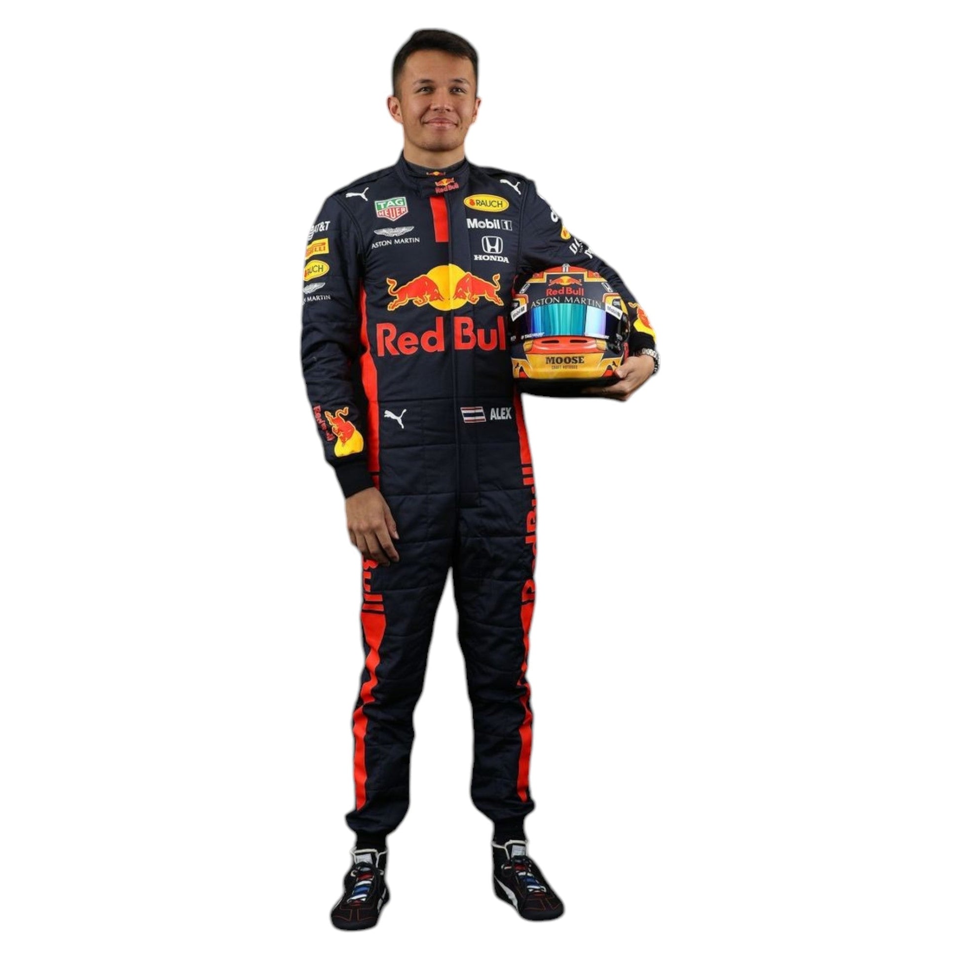 2020 Alex Albon Red Bull Honda F1 Replica Race Suit Ex Race Gear