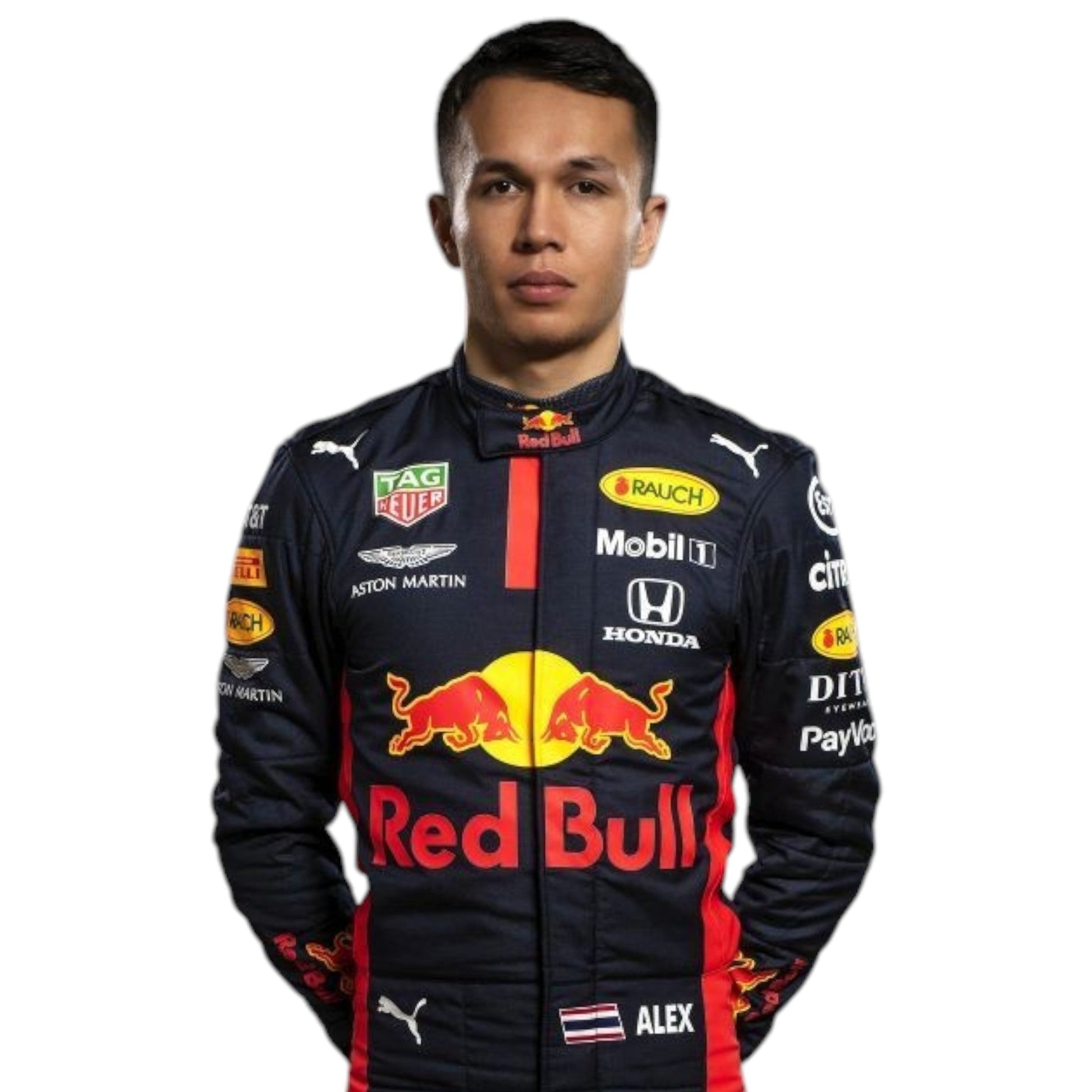 2020 Alex Albon Red Bull Honda F1 Replica Race Suit Ex Race Gear